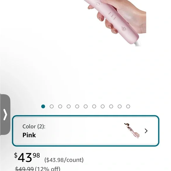 🩷moving sale🩷 
Pink automatic Hair Curler - Picture 2 of 6